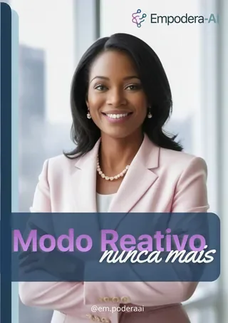 Capa do bônus Modo Reativo Nunca Mais